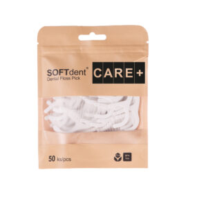 SOFTdent® CARE+ dentální párátka s nití (50ks)