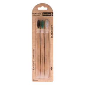 SOFTdent® Bamboo ULTRASOFT 3 ks