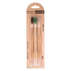 SOFTdent® Bamboo MEDIUM 3 ks