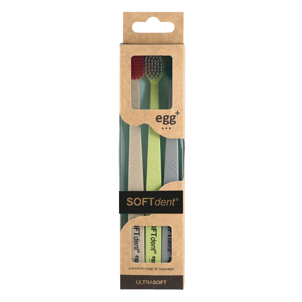 SOFTdent® EGG+ ULTRASOFT 3ks